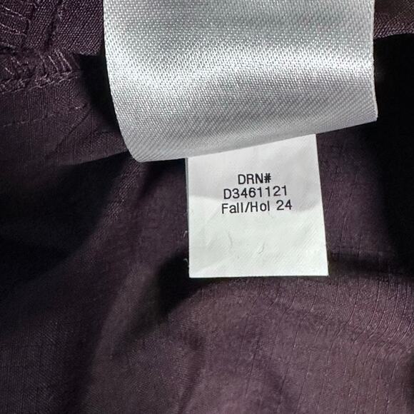 Eddie Bauer Voyager Chino Pull On Pants Womens Medium Purple Hiking Outdoor - Picture 6 of 11